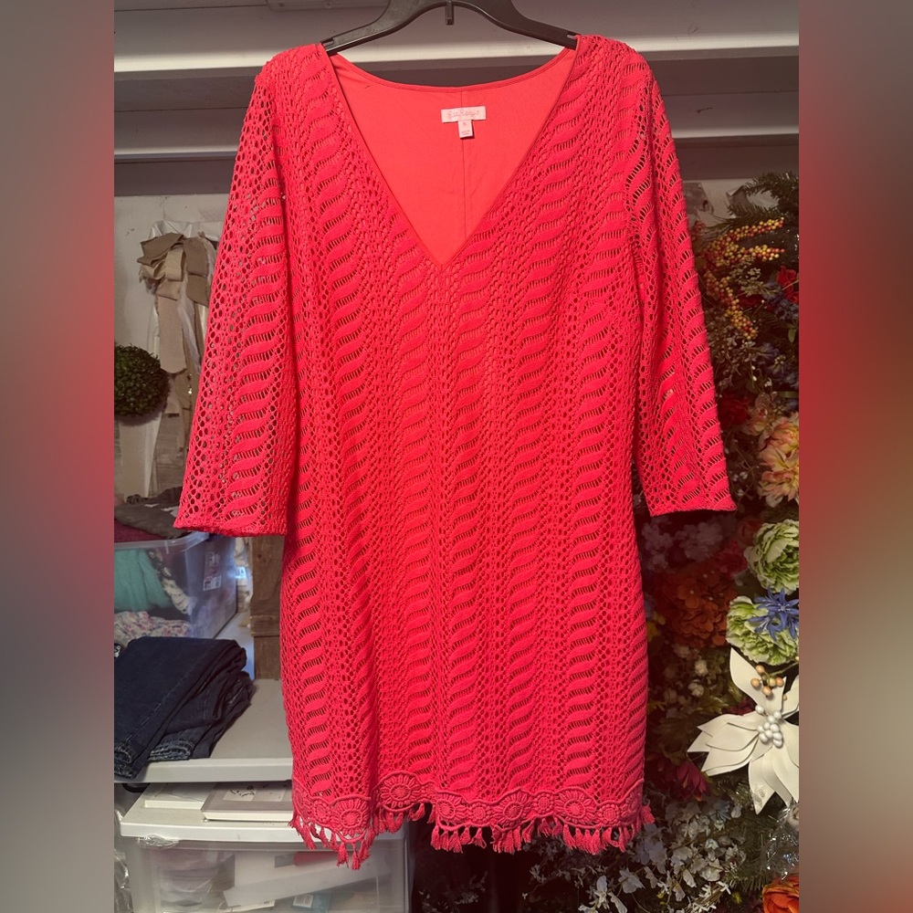 Lilly Pulitzer Vibrant Pink Dress